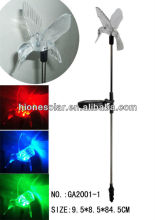 2013new solar rechargeable light solar bird garden stakes