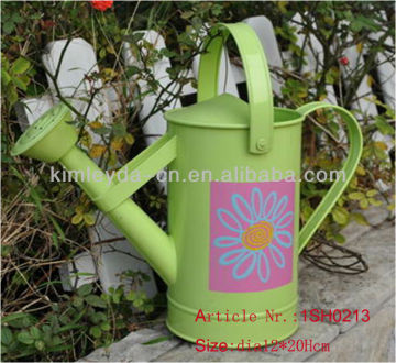 decorative metal watering can