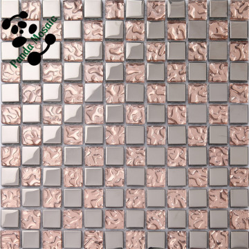 SMP06 Mosaic Frame electroplate Tiles Kithen Luxurious wall mosaic Mosaic for Home Decoration