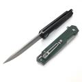 Stainless Steel Folding Blade Knife with G10 Handle Tactical Poacher Camping Knife Customized OEM Support