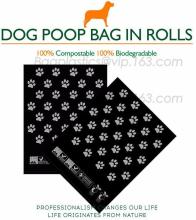 biodegradable cornstarch dog poop bag, clean bag for pet, cornstarch pet poop bag