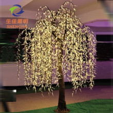 Wholesale Outdoor Artificial LED Weeping Willow Trees and Lights for Roads and Gardens