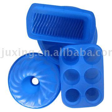 4pcs Silicon Cake Moulds