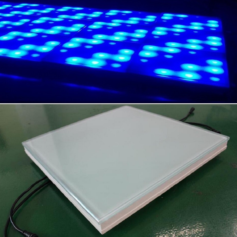 ពន្លឺជាន់រាំ LED DMX RGB ភីកសែល