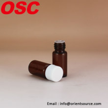 16X36MM amber vial glass essential oil bottle