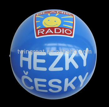 inflatable vinyl beach ball