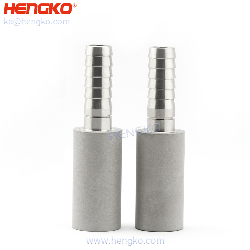 HENGKO  custom 304 stainless steel diffusion stone carbonation lid home brew lock keg beer 0.2-100 microns