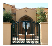 Unique Security Double Swing Wrought Iron Gates