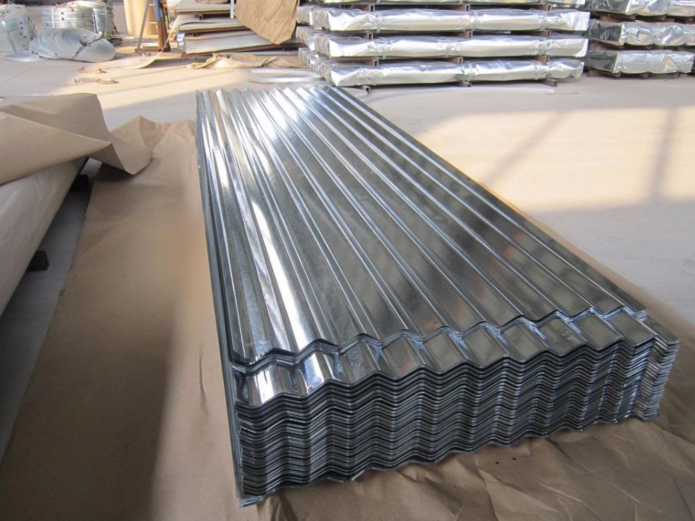 China Metal Building Construction Materials GI Corrugated Steel Sheet