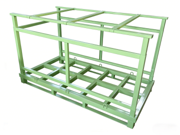 Detachable post steel pallet