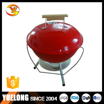Factury manufacturer 14''round barbecue Portable bbq grill