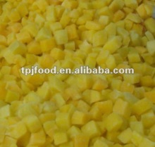 IQF Yellow Peach Dice (Guan Wu)10*10mm with FDA