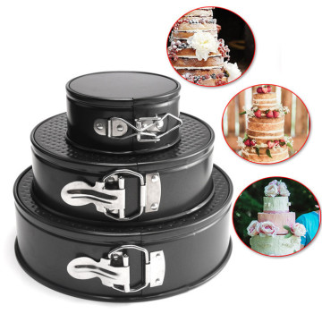 3pcs Cheesecake Leakproof Round Cake Pan Set