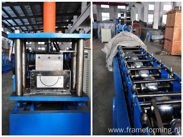 Hot sale rain gutter roll forming machine