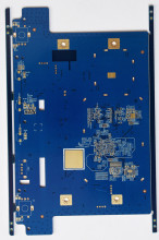 Via holes plugged with solder mask pcb