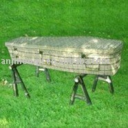 Bamboo coffin