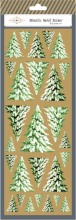 The Christmas Tree Metallic Relief Sticker