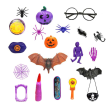 Halloween Trick or Treat Toys: Spider Web, Insects, and Mini Novelty Items for Kids' Gag Gifts
