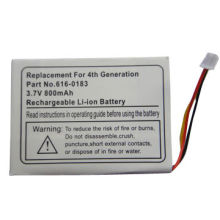 3.7V/800mAh Battery for iPod 4th Generation