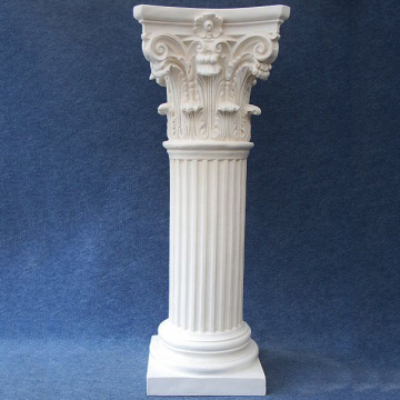 White marble roman pillar sculpture pedestal for sale