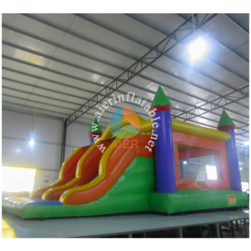 Hot sale inflatable combos frozen jumping castle inflatable bouncer slide