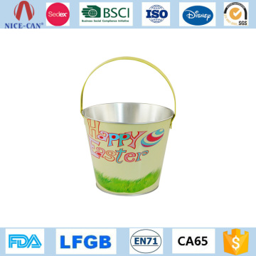 2016 fashion style lovely design promotion Easter tin bucket