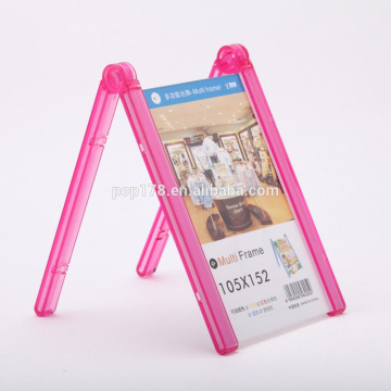 plastic photo frame, plastic picture frame for gift shops