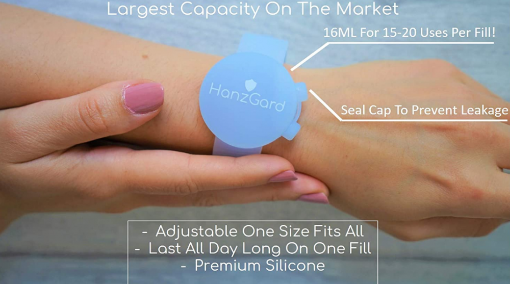 Hand Sanitizer Wristband