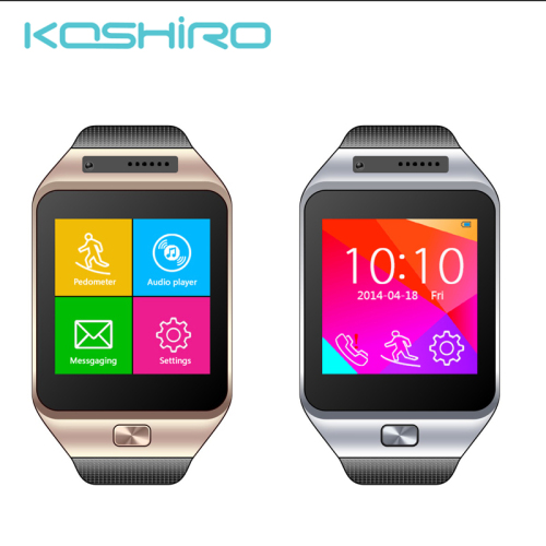 Cheap GSM Bluetooth Smart Watch Mobile Phone with Pedometer
