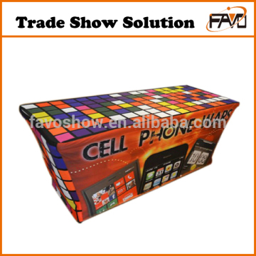 Factory Direct Round Spandex Cocktail Table Cover