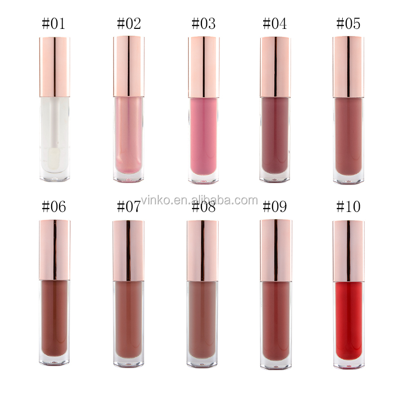 Wholesale Vegan Lip Gloss High Quality clear Lip Gloss Lip Plumper Gloss
