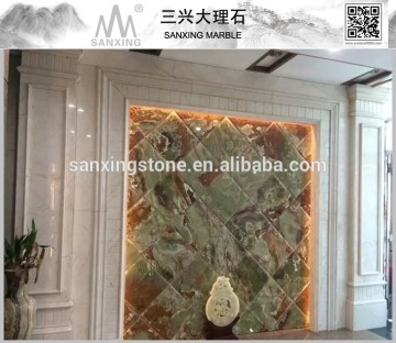 green ONYX BACKLIT PANELS FOR WALLS marble price