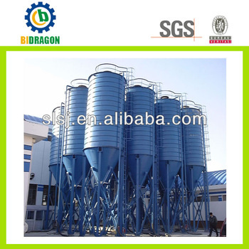 hopper bottom small grain silos corn storage steel silos