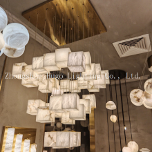 Customized Modern Luxury Alabaster Chandelier