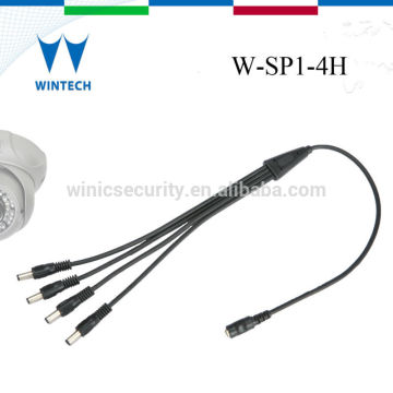 1 to 4 power connector splitter