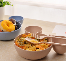 4-Pieces Mickey Mouse Shape Kids Tableware