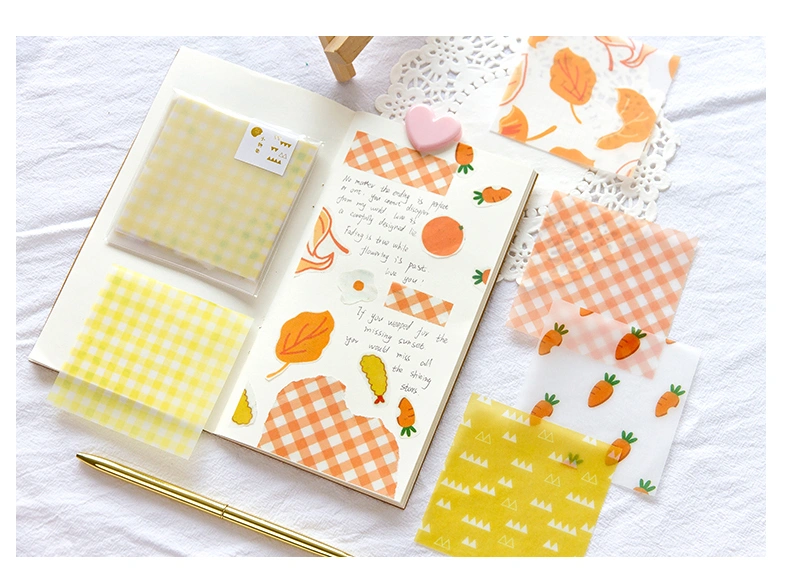 Background Decorating Litmus Paper Sticky Notes