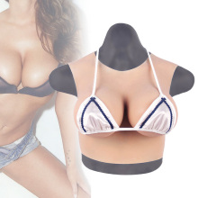 ETA Low Collar Neck Silicone Tits for Cosplay