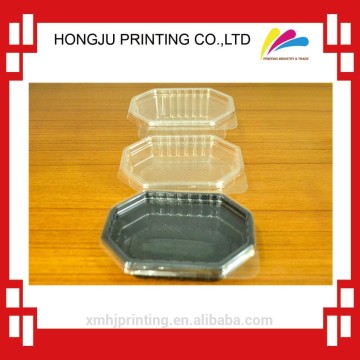 clear plastic tray
