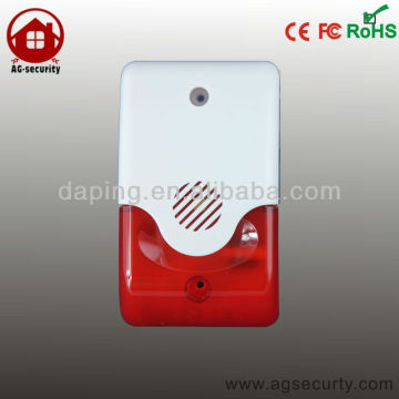 Security Systems Alarm Strobe Siren Red Light alarm siren speaker