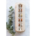 Sustainable Blank 12-Egg Box with View Window Design