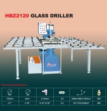 Glass driller