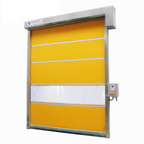 PVC Curtain Automatic self-repairable zipper Door