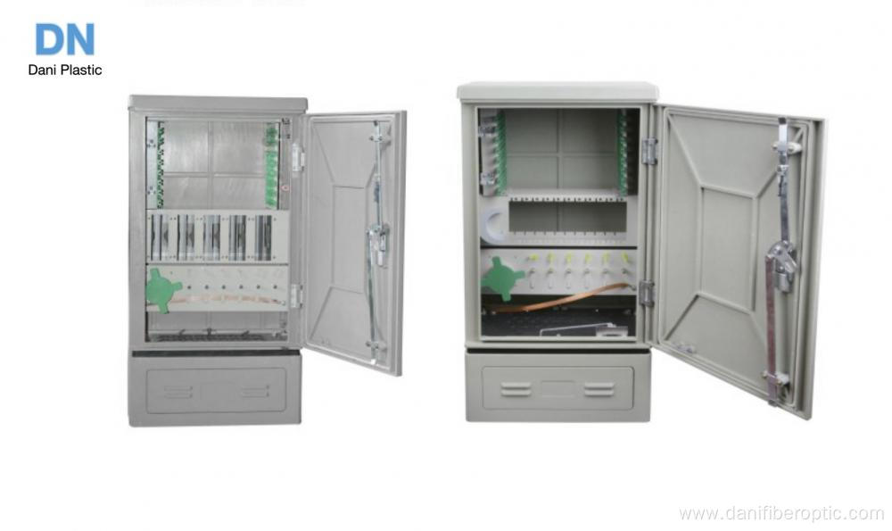 96 Core SMC Outdoor Fiber Optic Cabinet