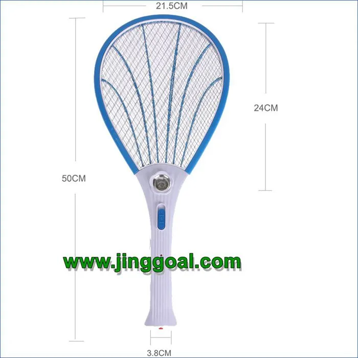 Electric Mosquito Swatter with LED Light