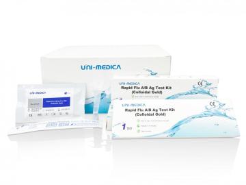 Rapid Flu A/B Ag Test Kit (Colloidal Gold)
