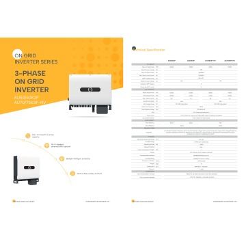 AU80-125K3P Three-phase Grid-tied inverter