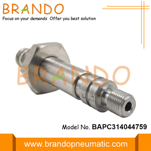 Tubo do êmbolo da armadura de aço inoxidável com assento de rosca de 14,0 mm