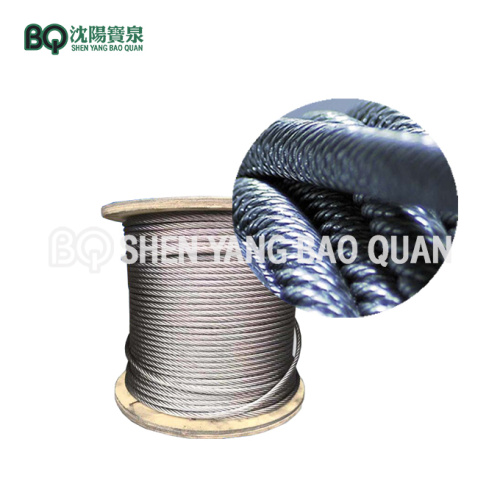 24Wx7-14mm Trolleying Wire Rope for 10t Tower Crane