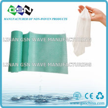 Non-woven wiper perforated roll